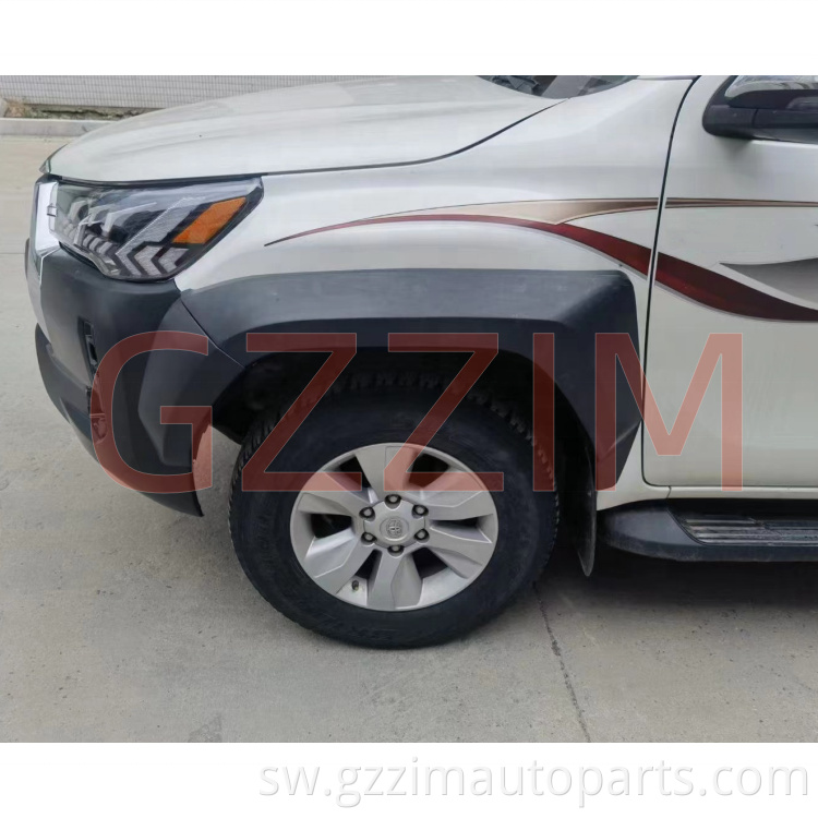 2023 GR Sport Wheel Arch Fender Flares matope kwa Hilux 2016-2019